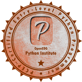 Certified Entry-Leve Python Programmer